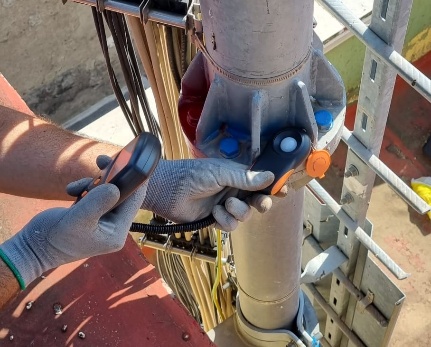 Technical inspection of a steel structure